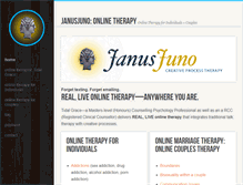 Tablet Screenshot of janusjuno.com